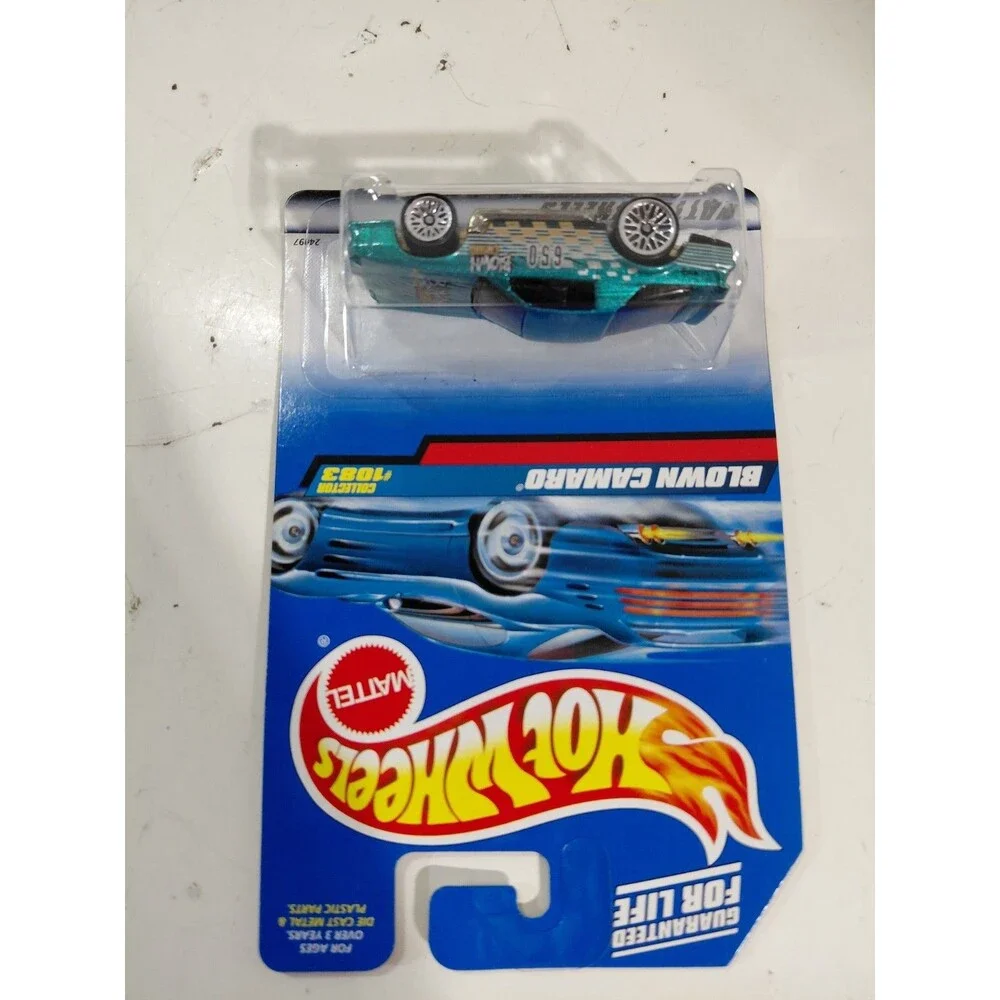 NIP Hot Wheels 1998 Main line 1:64 Die Cast Chevrolet Blown Camaro Muscle Car